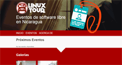 Desktop Screenshot of linuxtour.org