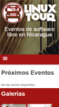 Mobile Screenshot of linuxtour.org
